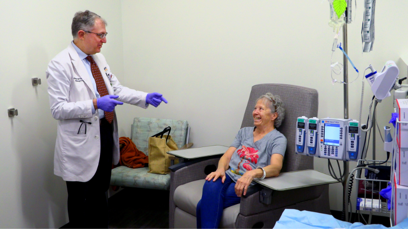 ‘I’m feeling great today. I feel great every day.’ Meet patient getting new cancer treatment in Columbus