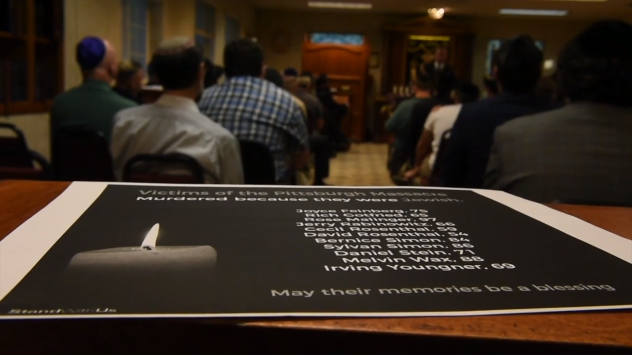 Chabad of Greater Sacramento service for Pittsburgh shooting victims