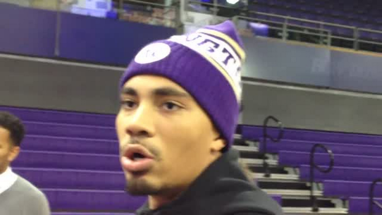 VIDEO: Andrew Andrews talks about start of UW basketball season