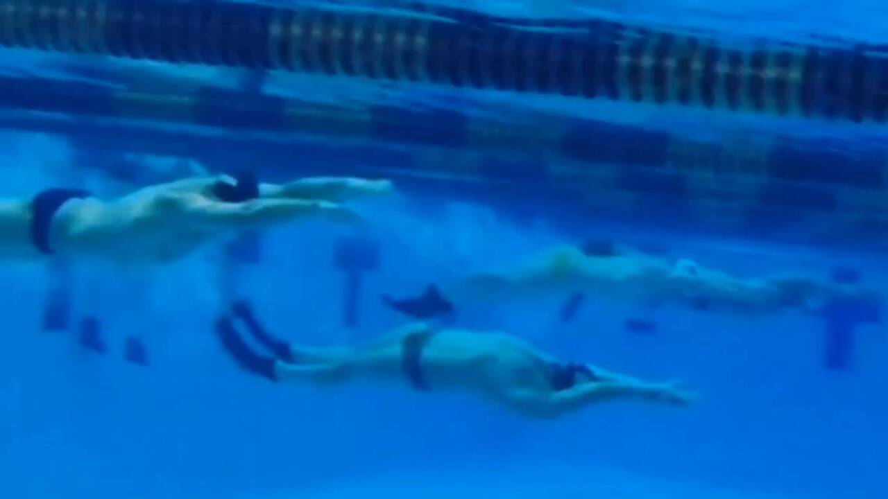 Video: Go underwater with Olympic swimmers