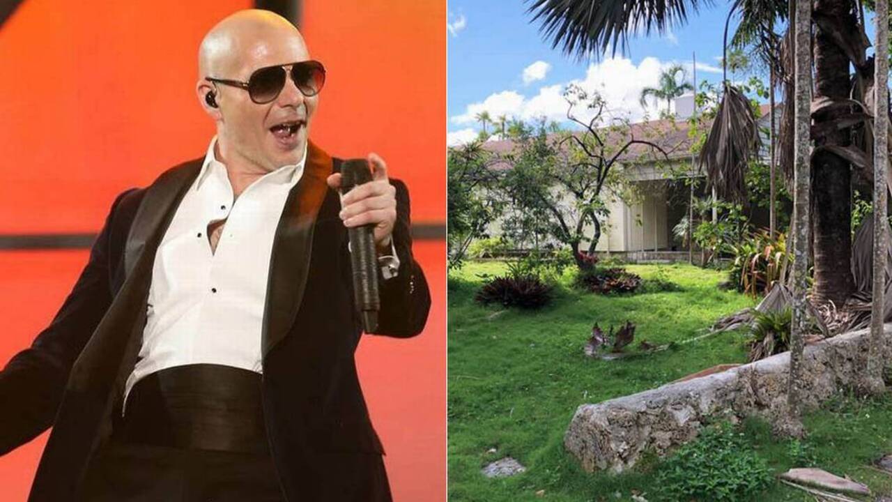 Neighbors want Pitbull to clean up trash at abandoned Pinecrest house he apparently owns