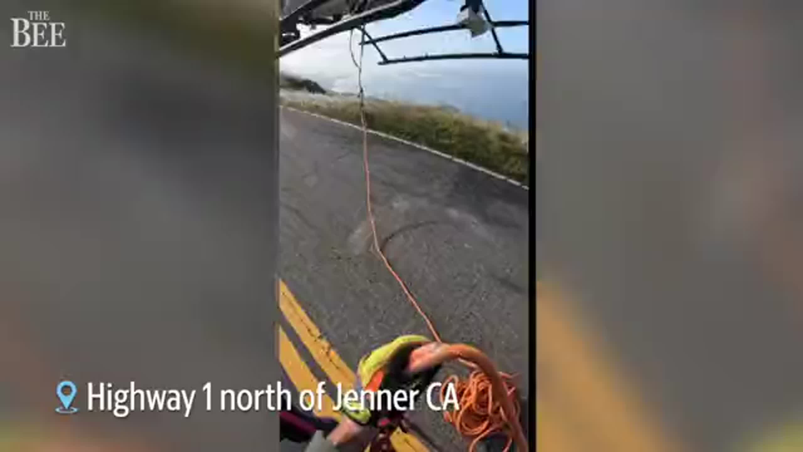 See Highway 1 cliff rescue when man thrown from truck | San Luis Obispo ...
