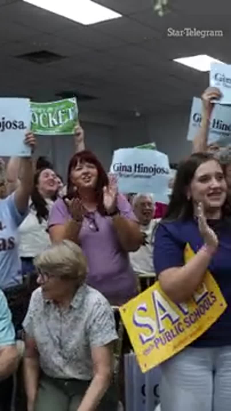 Democratic gubernatorial candidate speaks to Tarrant County voters