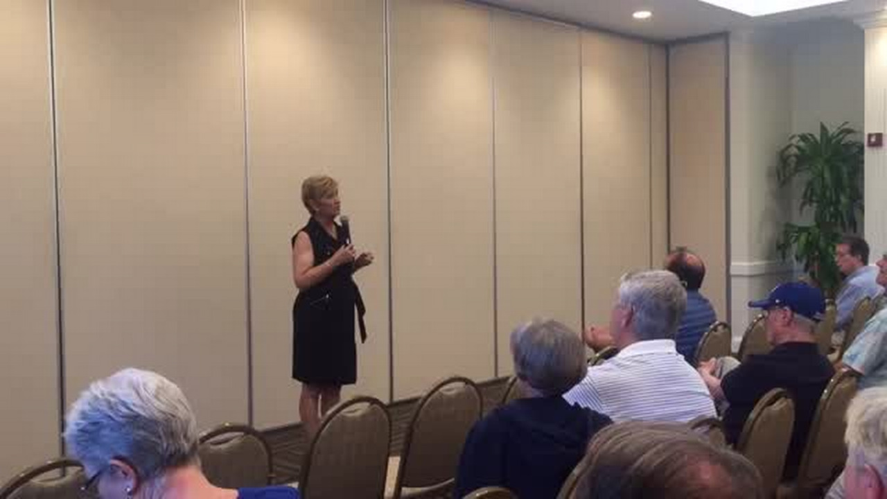 Manatee County Commissioner Vanessa Baugh hears concerns from Lakewood Ranch constituents during town hall  