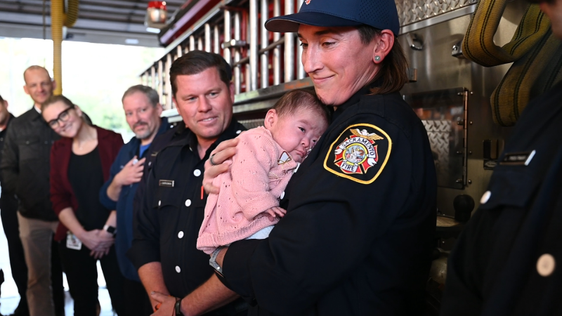 How a baby born 18 weeks early on Highway 99 was saved by Sacramento firefighters