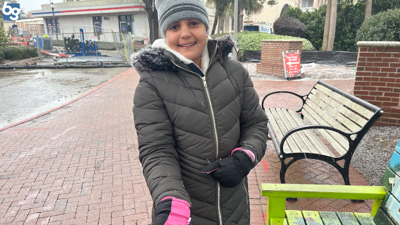 Before snow, wintry mix comes to historic Beaufort, SC