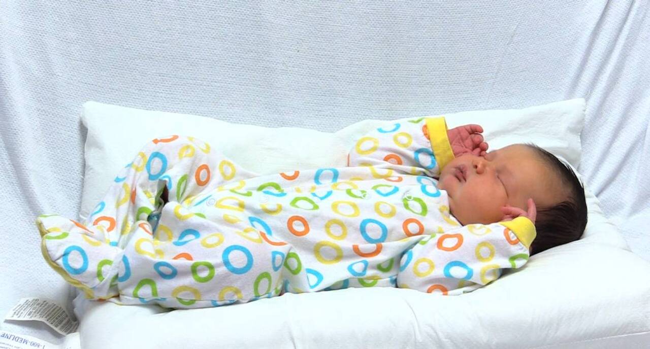 14 pounds! Lexington newborn surprises everyone