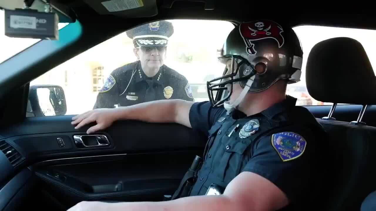 Bradenton police post funny video in support of Buccaneers’ historic Super Bowl trip