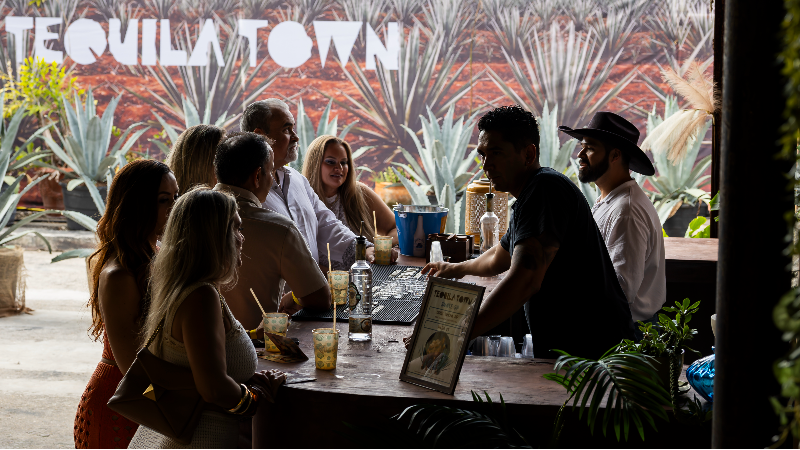 Take a tour of Tequila Town in Miami