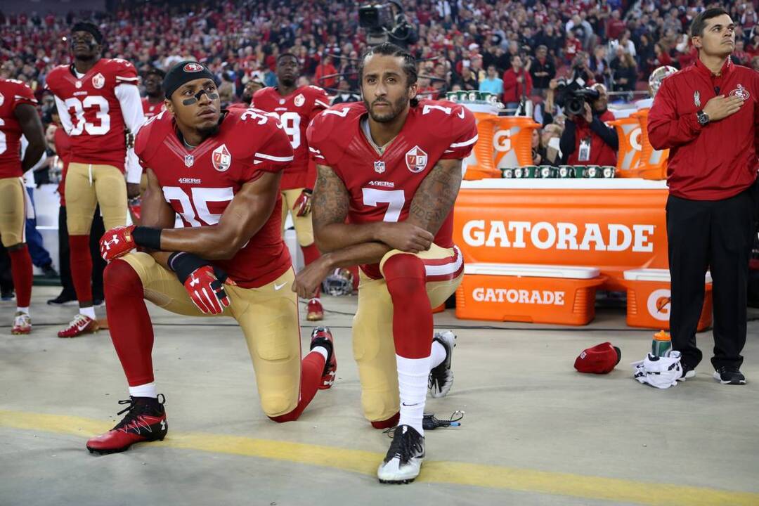 Players talk about joining 49ers quarterback Colin Kaepernick in racial injustice protest