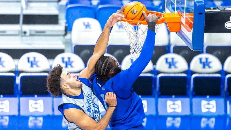 Slideshow: UK men's basketball hosts Pro Day