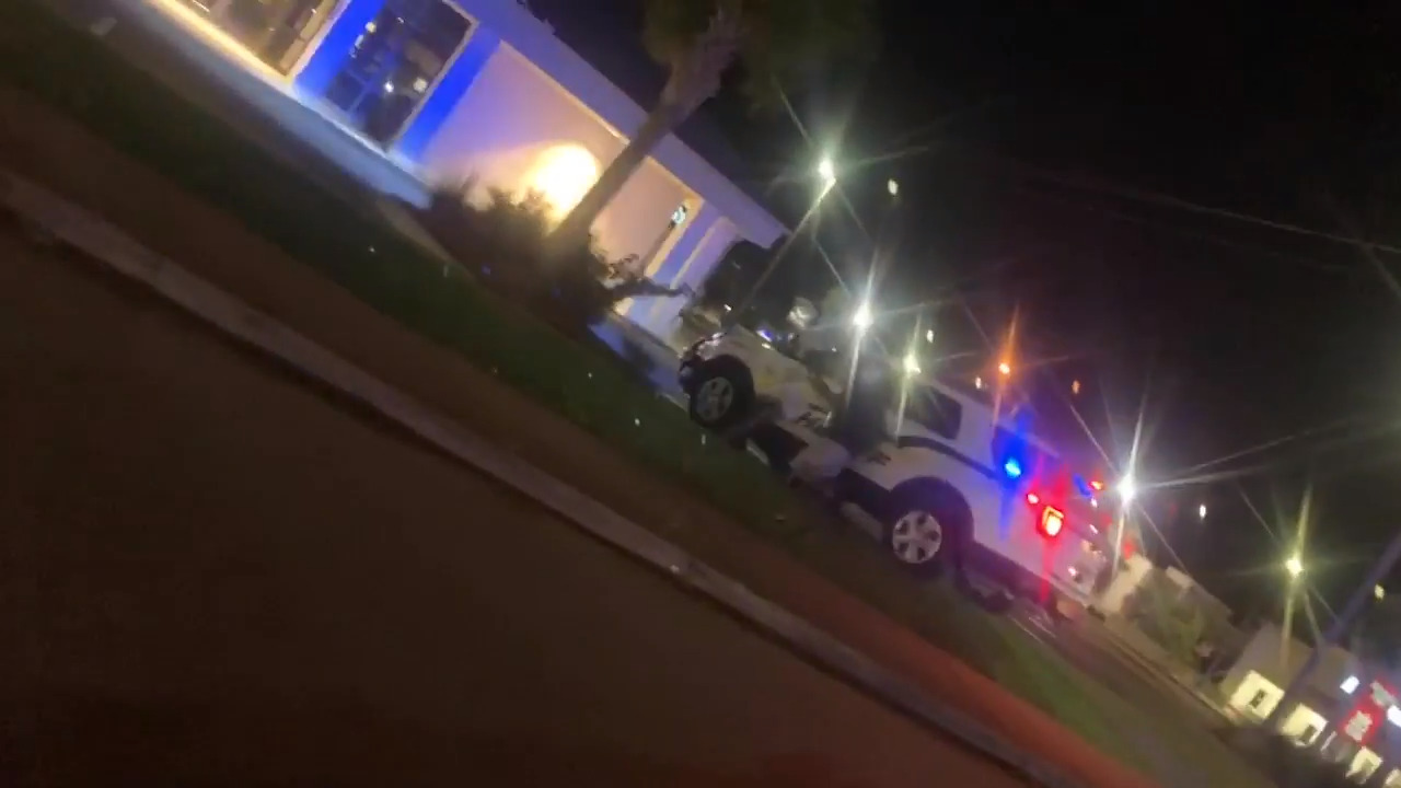 Robbery suspect fleeing on a bike slams into South Carolina deputy’s SUV, video shows