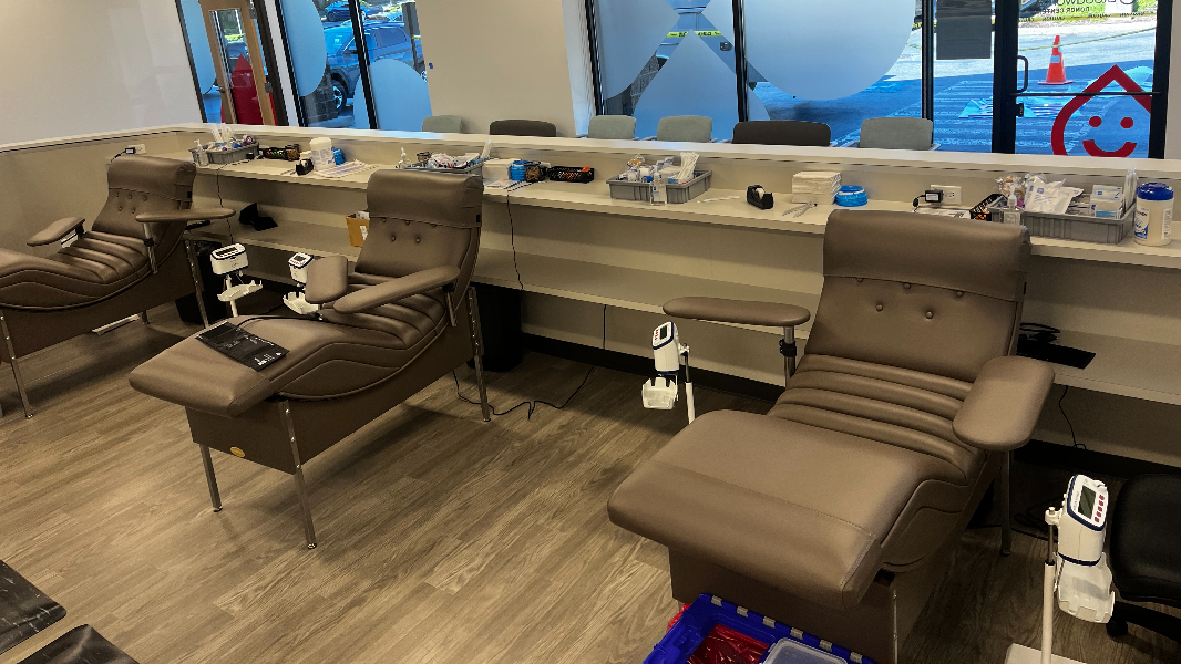 New blood, platelet donation center now open in Tacoma’s West End