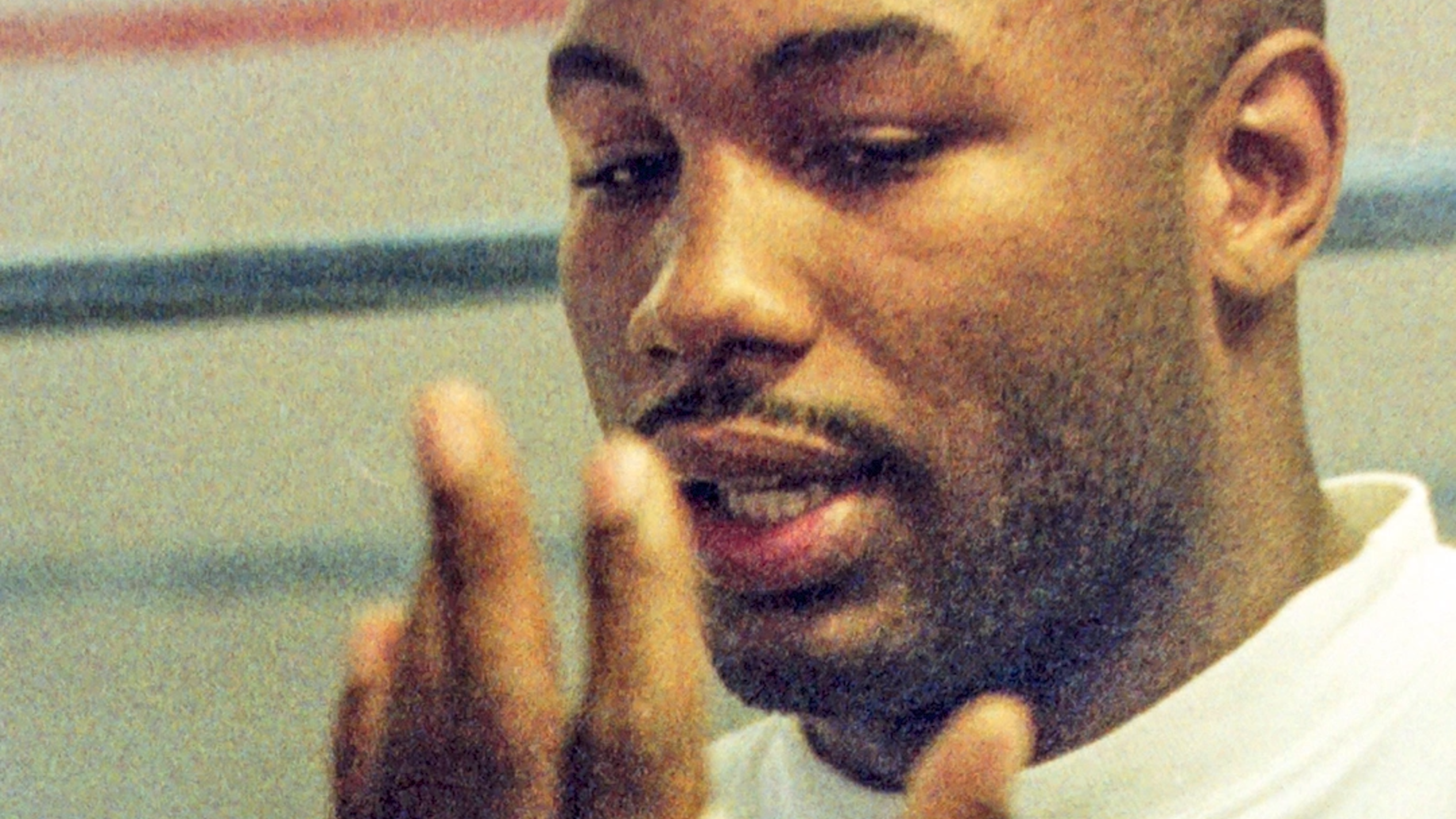 Photos show Lennox Lewis training on Hilton Head to defend his heavyweight title