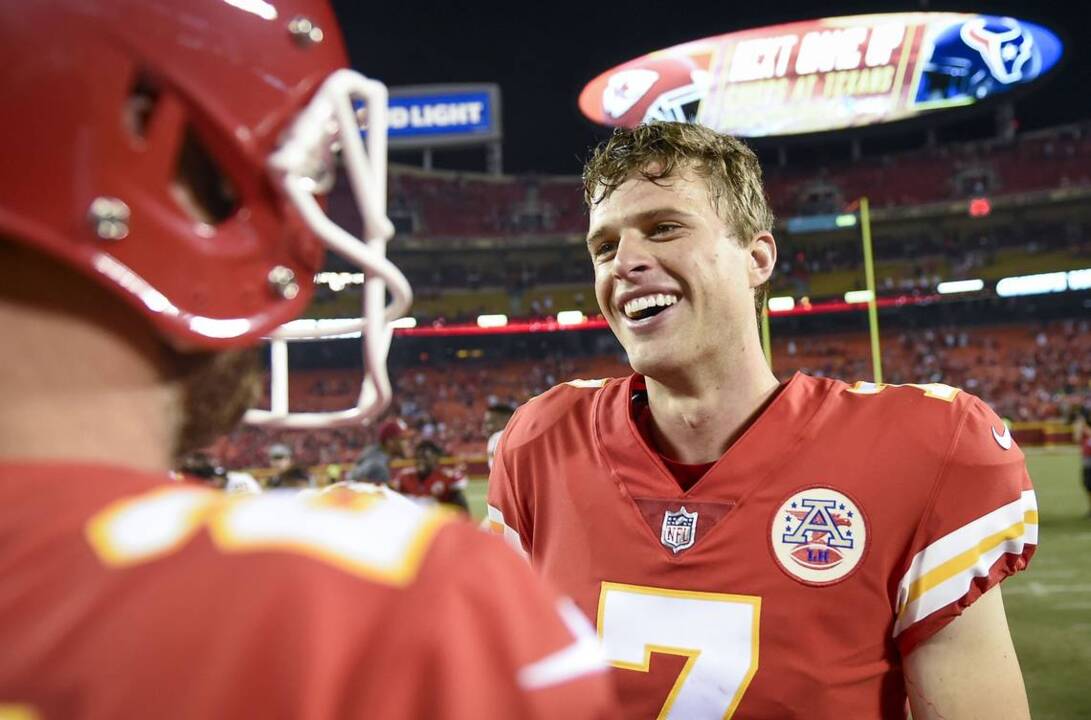 Former Panther kicks game-winner for Kansas City in his first NFL game