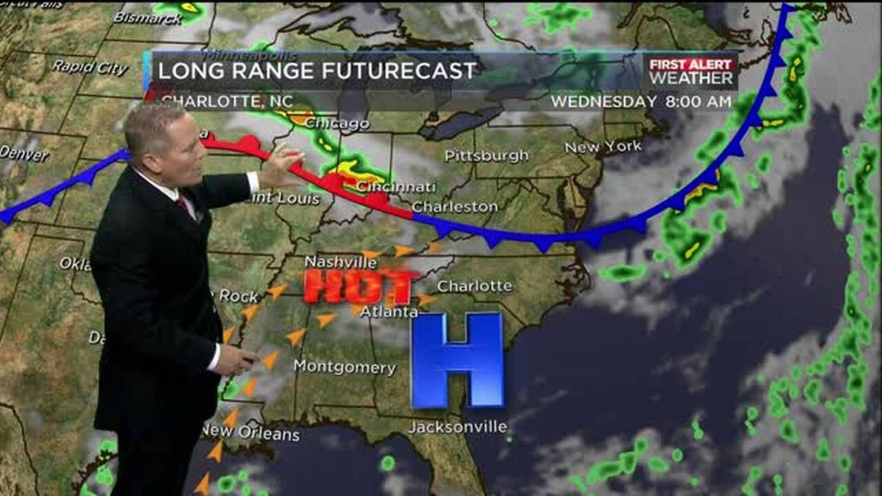 WBTV First Alert Weather forecast for 06.21.16