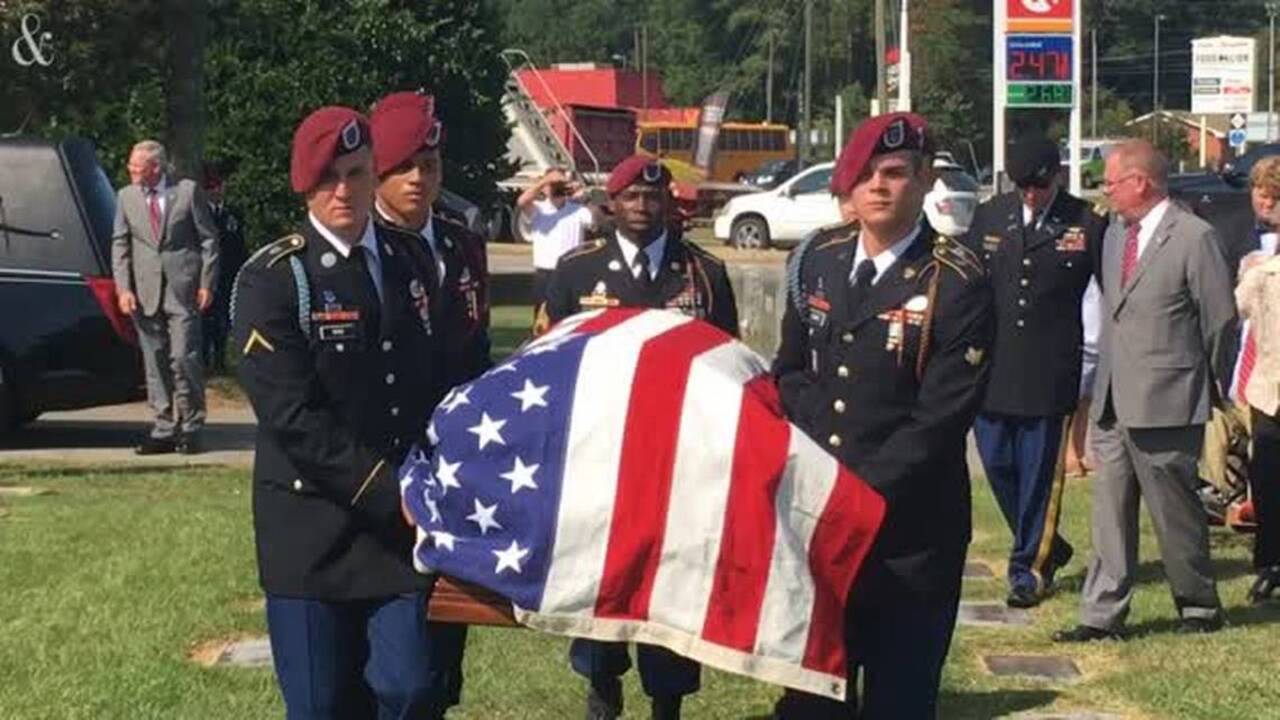 After 73 years, a soldier comes home to be buried in Harnett County