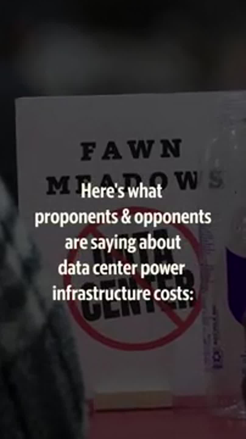 What Opponents and Proponents Say About a Data Center Development