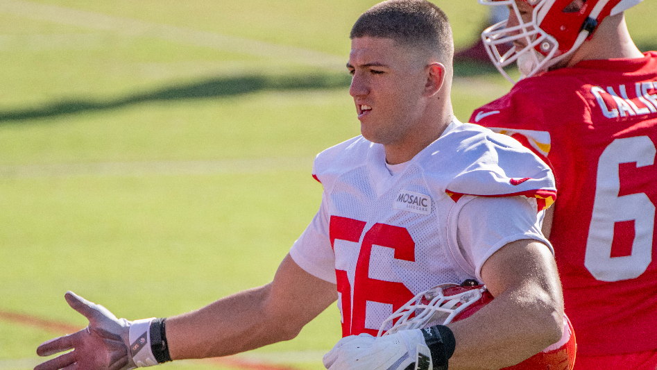 Chiefs defensive end George Karlaftis on Charles Omenihu suspension