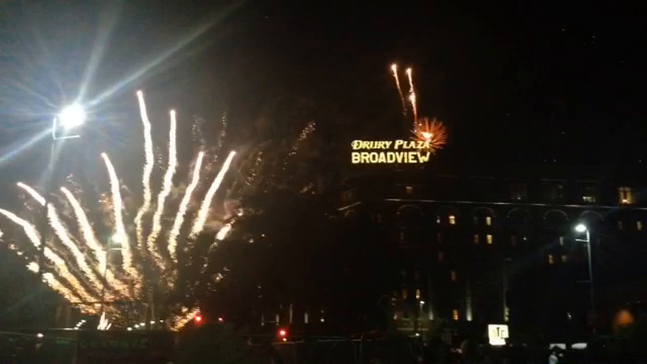 VIDEO: Fireworks bring Riverfest to a close