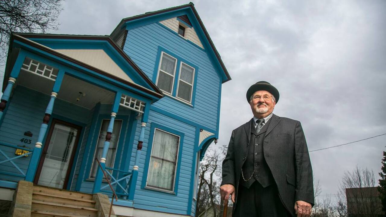 Frank Eld restored one of Boise historic Central Addition homes