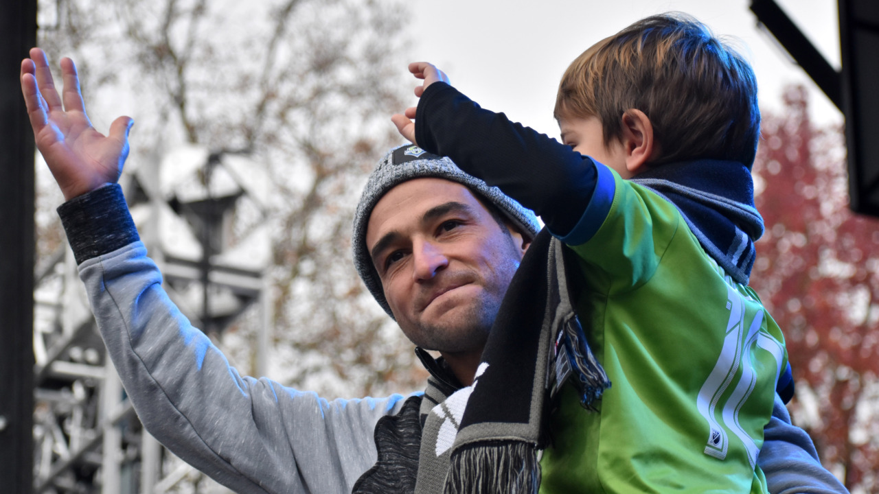 ‘We play for you.’ Nico Lodeiro addresses Sounders fans at 2019 MLS Cup victory rally