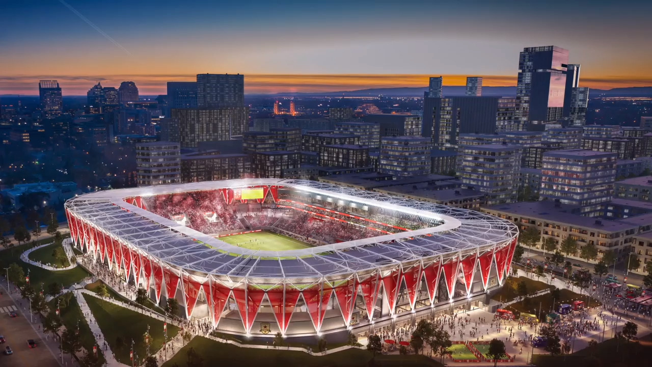 This is what the new Sacramento Republic FC stadium will look like at downtown railyard