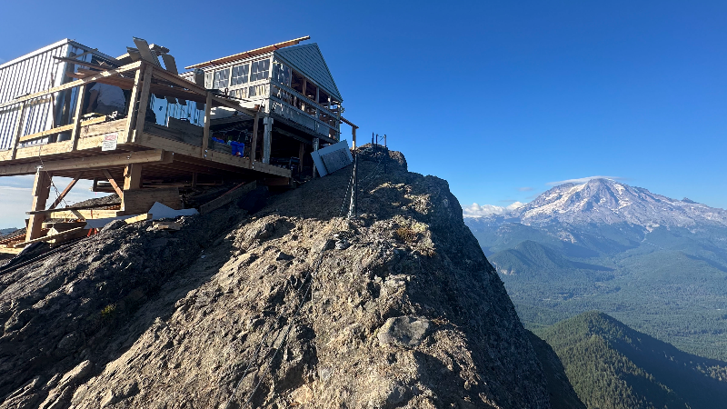 Historic High Rock Lookout vandalized last week