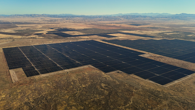 Solar power plant comes online near Boise