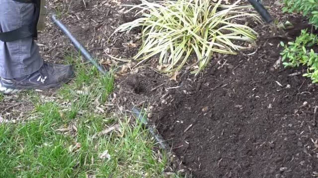 How to clean a messy landscaping bed