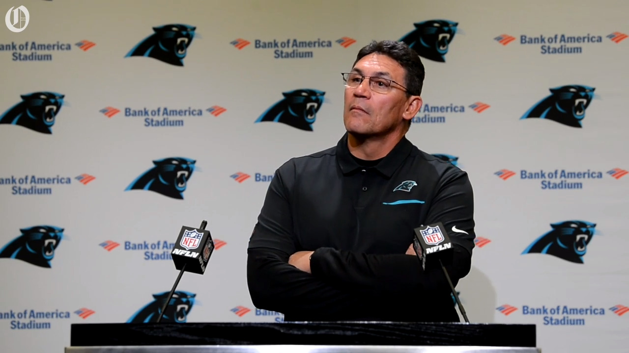What Ron Rivera said about  placing Cam Newton on injured after win over Titans
