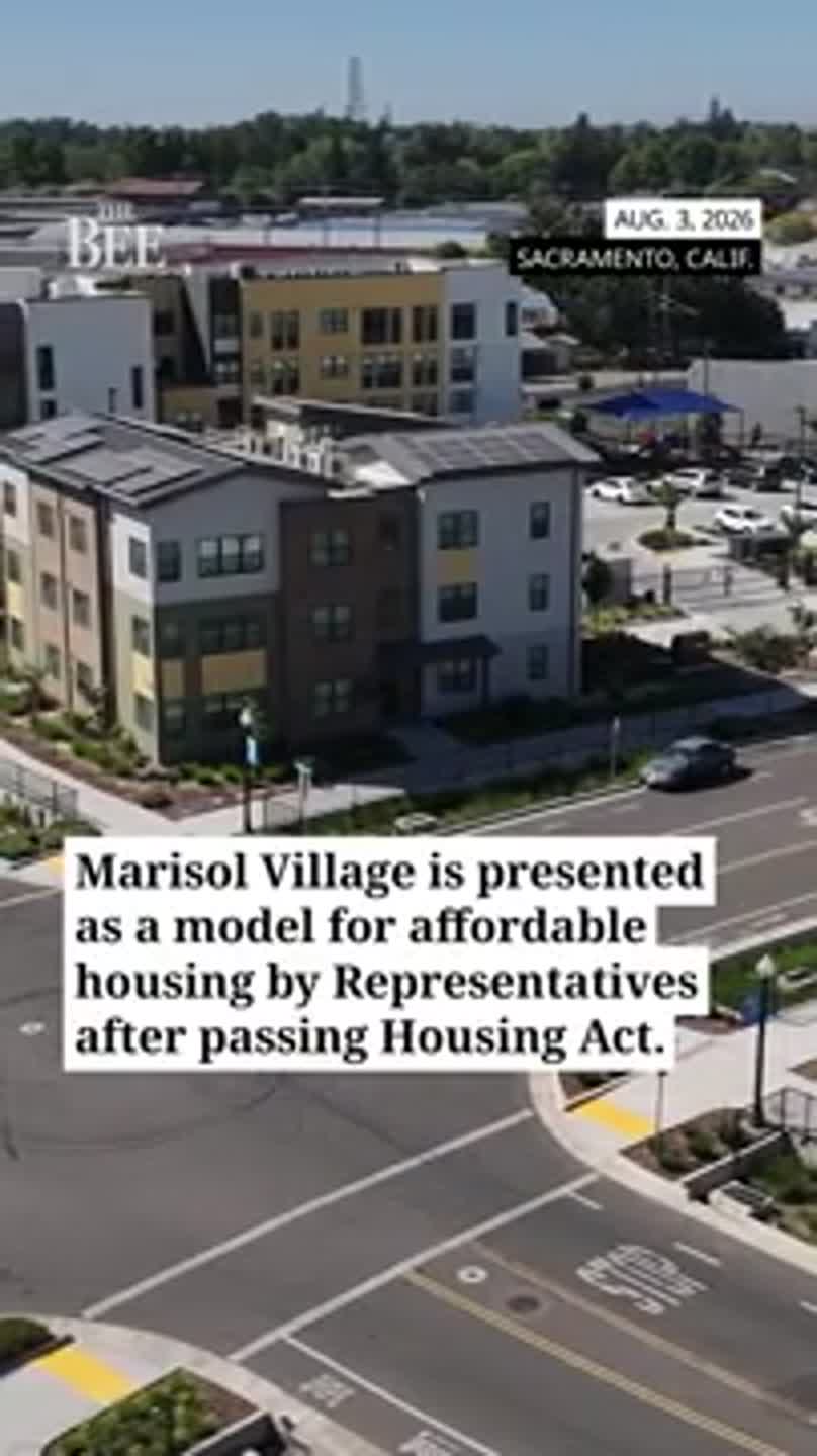 See Marisol Village, a model of affordable housing, according to Rep. Doris Matsui