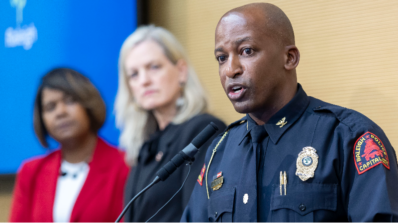 Raleigh police say man's hanging death in downtown was a suicide
