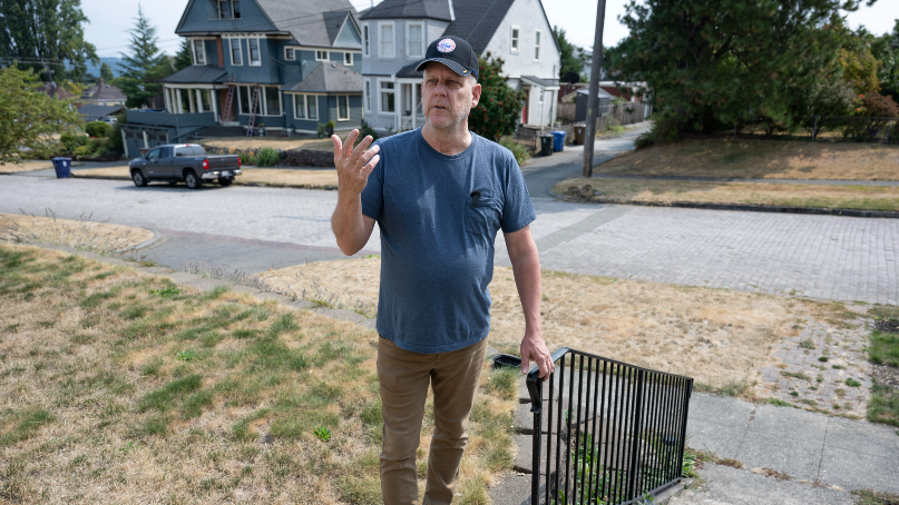 North End resident enjoys rattling of Tacoma’s historic cobblestones