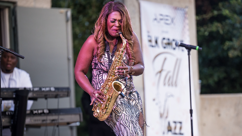 See inaugural Elk Grove Fall Jazz Festival at Laguna Town Hall outdoor amphitheater