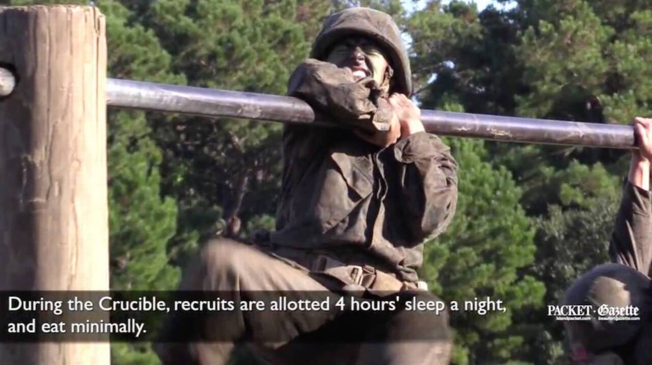 Inside ‘the Crucible’ - Marine recruits’ grueling, final test on Parris Island