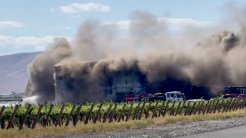 Update on Eastern WA winery that burned in massive fire
