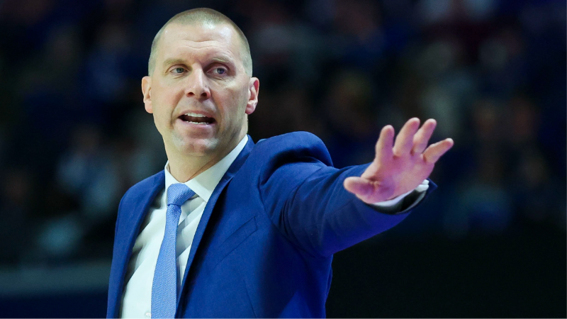 Mark Pope’s impression of UK-Louisville rivalry goes back to Bill Keightley