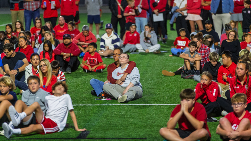 Community stands together at vigil for victims of Stryker soccer tragedy (Video)