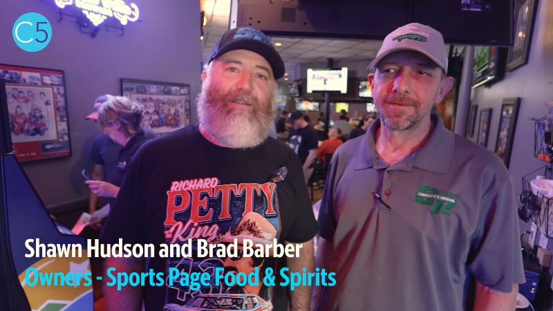 Video: CharlotteFive Readers’ Choice Best Sports Bar finalist: Sports Page