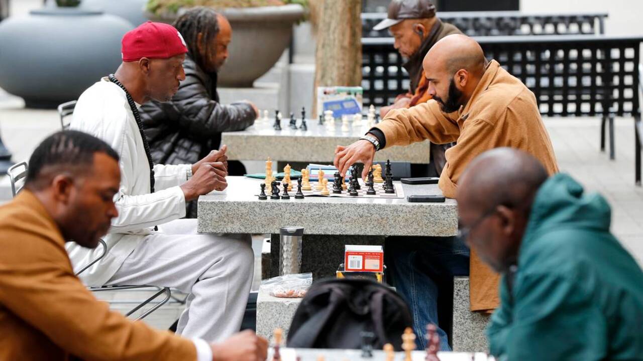 Smack-talk and game clocks: Chess makes a comeback in downtown Raleigh