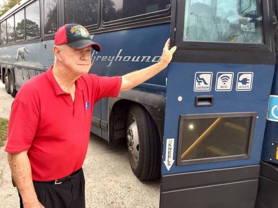 After 50+ years, he lost his job at the Beaufort Greyhound. Retirement didn’t take.