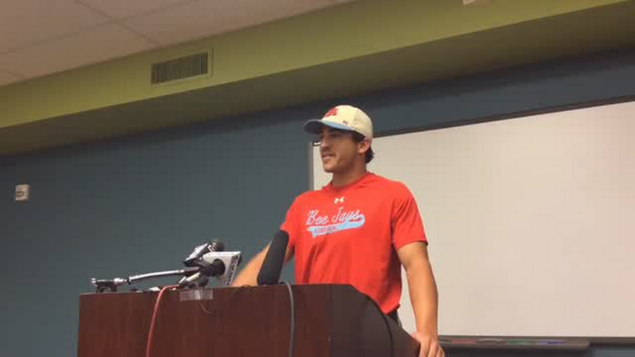 VIDEO: Bee Jays infielder Gavin Wehby talks about Kaiser Carlile