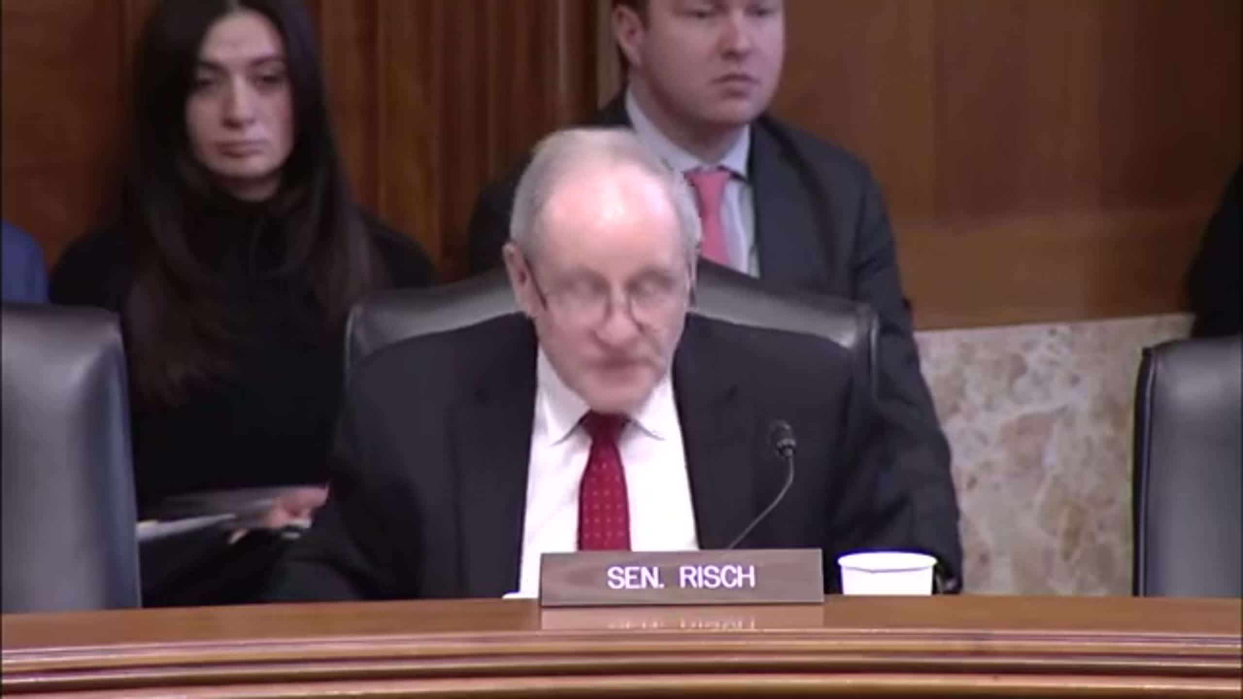 U.S. Sen. Jim Risch, R-Idaho, Questions BLM Nominee Stevan Pearce on public lands