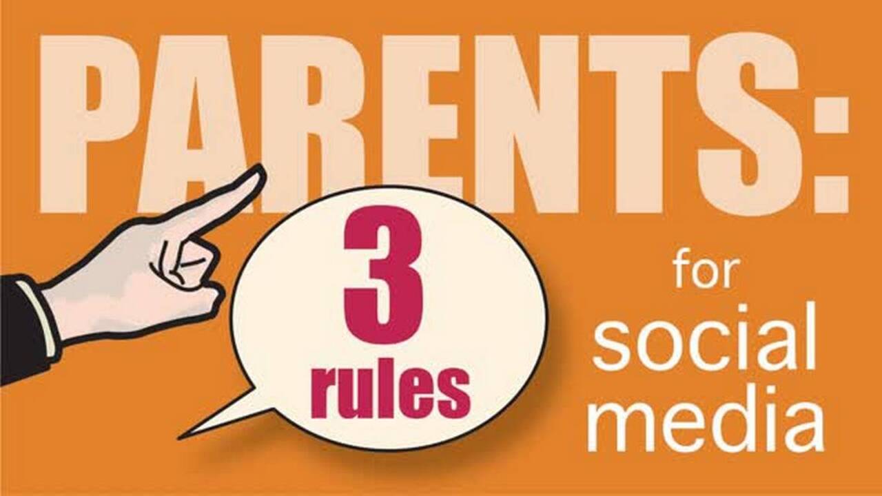 Here are some parents’ rules for social media use