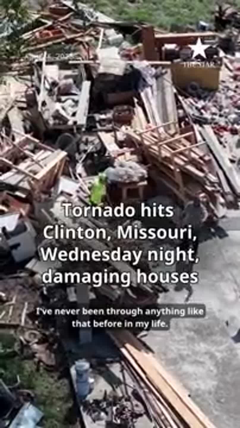 Tornado hits Clinton, Missouri, Wednesday night (Video) | Kansas City Star