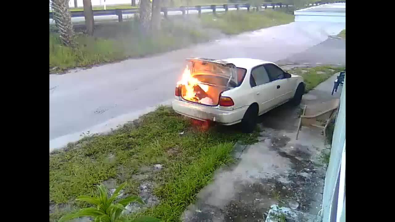 Florida woman charged with arson after setting wrong car on fire ...