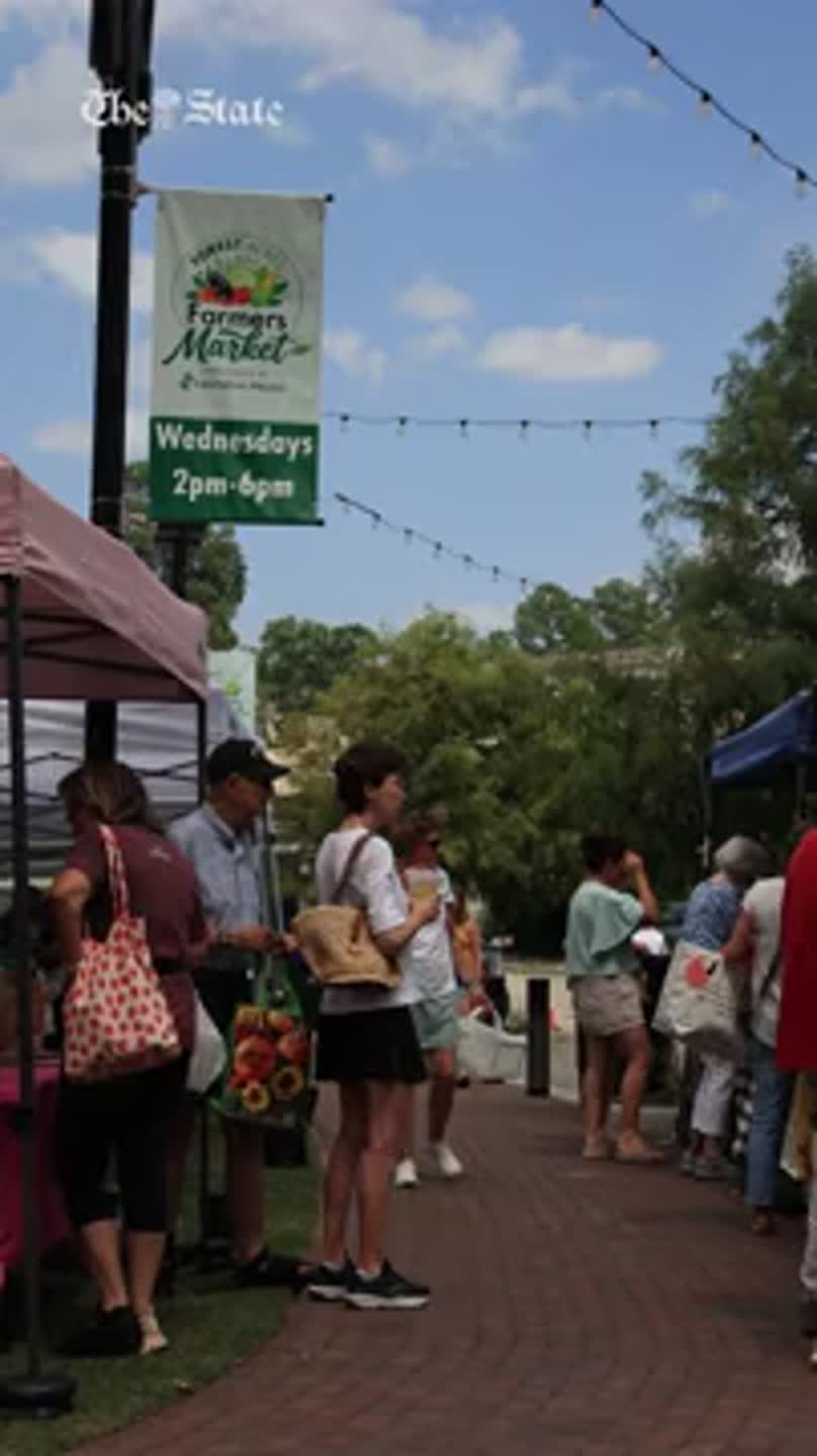 The Forest Acres Farmers Market has food, flowers and fun