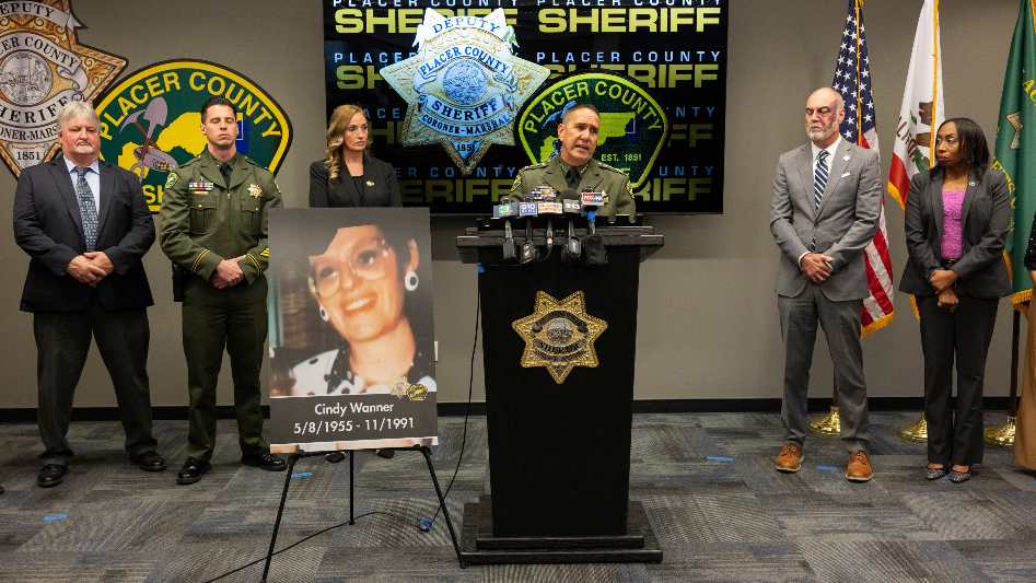 Watch as Placer County Sheriff announces arrest in cold case murder from 1991