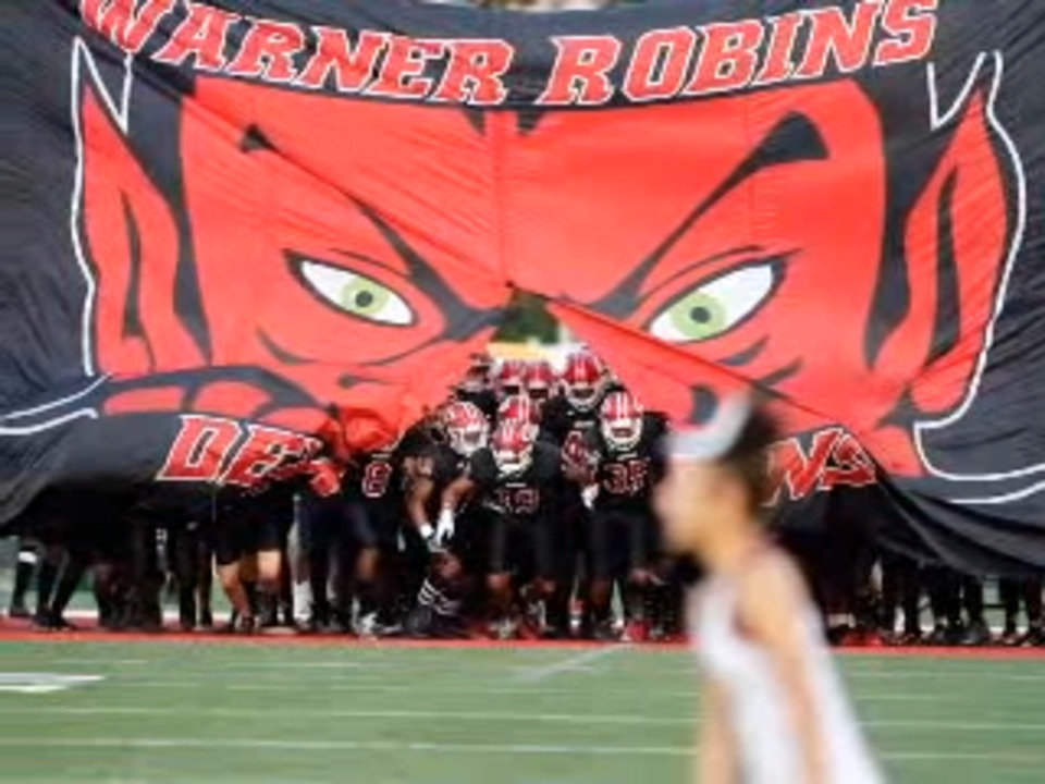 Our favorites photos from Warner Robins-Baldwin football  game Friday